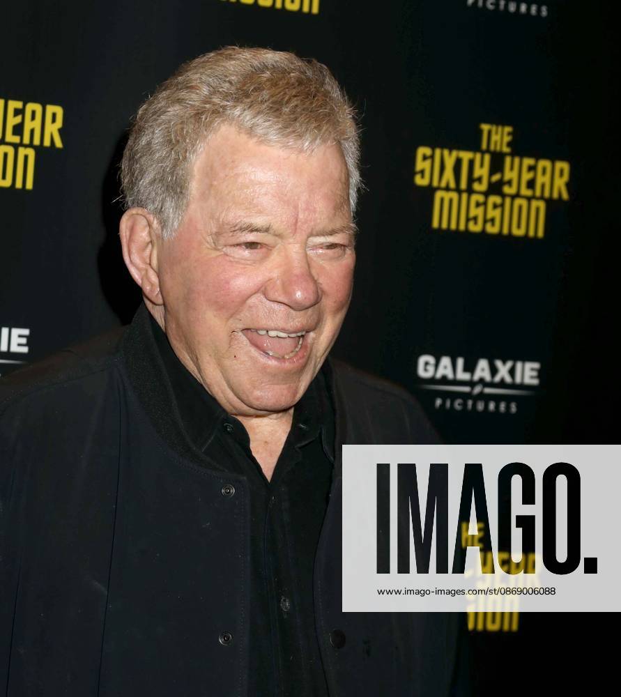 Actor WILLIAM SHATNER seen during the red carpet arrivals for the New York All Media Premiere Screening of The Sixty-Year Mission - How Star Trek Changed Television and the World held at Regal Times Square Theaters. New York USA - ZUMAk03_ 20261008_zaf_k03_028