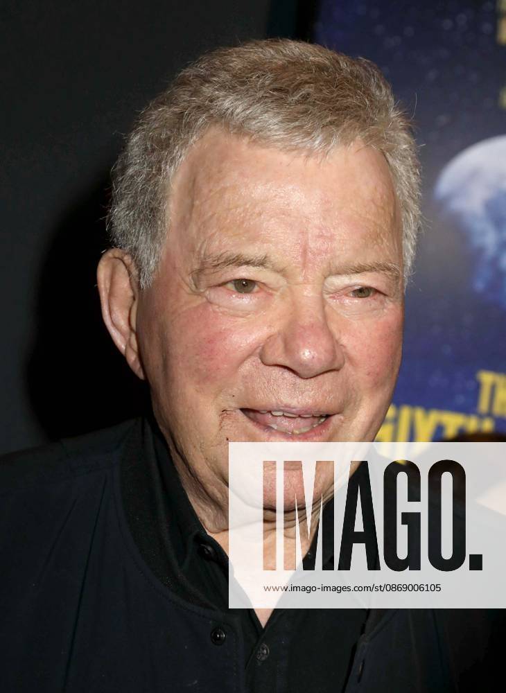 Actor WILLIAM SHATNER seen during the red carpet arrivals for the New York All Media Premiere Screening of The Sixty-Year Mission - How Star Trek Changed Television and the World held at Regal Times Square Theaters. New York USA - ZUMAk03_ 20261008_zaf_k03_049