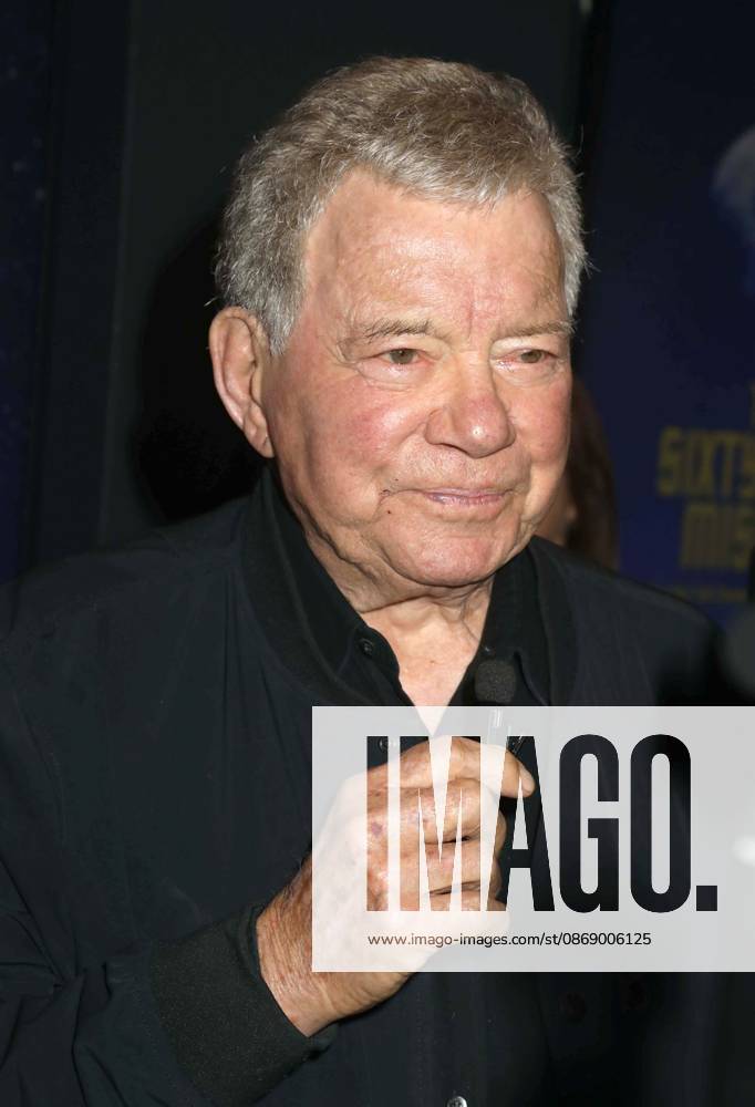 Actor WILLIAM SHATNER seen during the red carpet arrivals for the New York All Media Premiere Screening of The Sixty-Year Mission - How Star Trek Changed Television and the World held at Regal Times Square Theaters. New York USA - ZUMAk03_ 20261008_zaf_k03_048