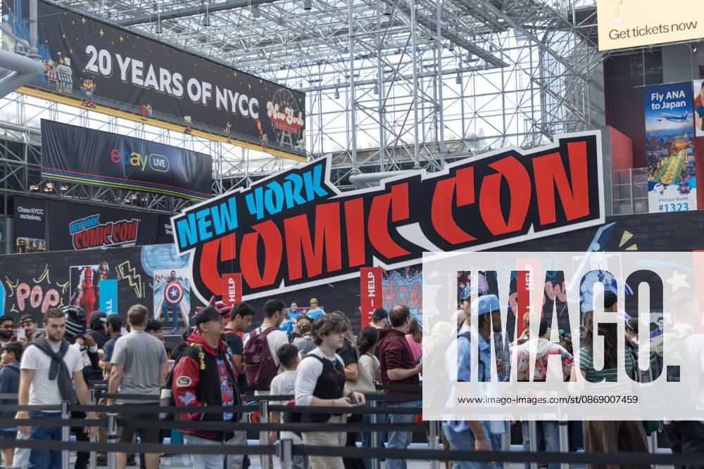 People in costumes and makeup pose during New York Comic Con 2026 at the Javits Center in New York City, United States, on Thursday, October 8, 2026. New York USA - ZUMAc233 20261008_zsp_c233_004