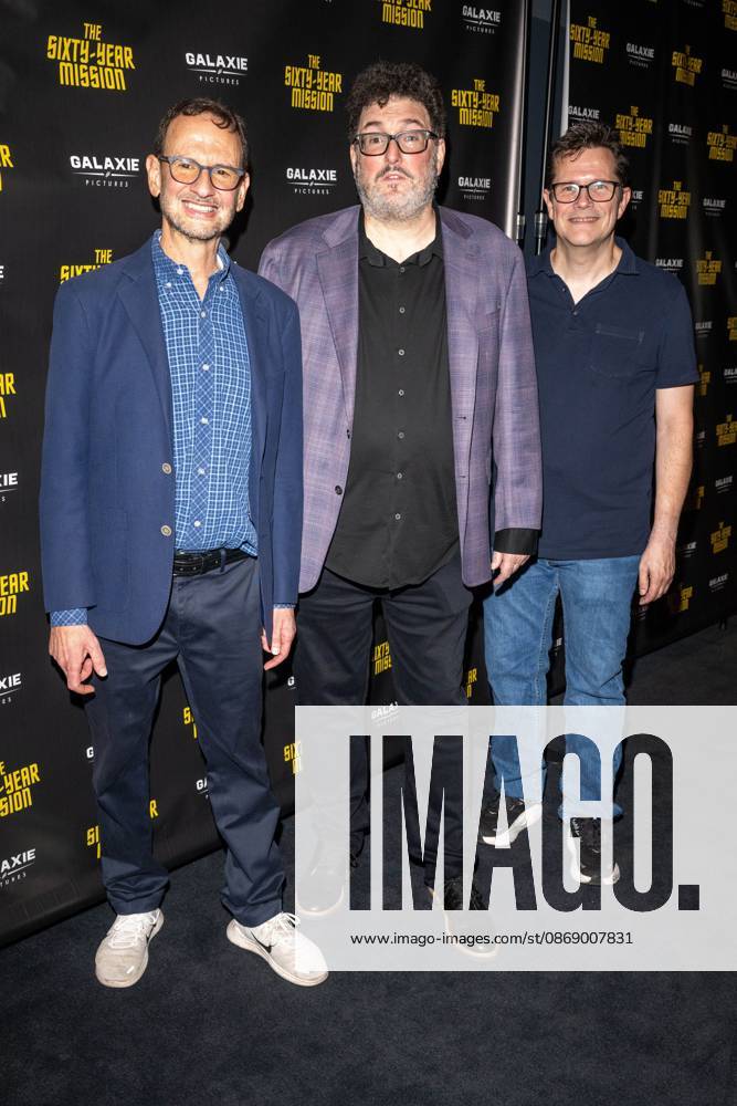 (L-R) Thomas Vitale, Mark A. Altman and Ashley Miller attend. The Sixty Year Mission: How Star Trek Changed Television And The World New York premiere at Regal Times Square on October 08, 2026 in New York City. New York United States - ZUMAs197 20261008_aaa_s197_286