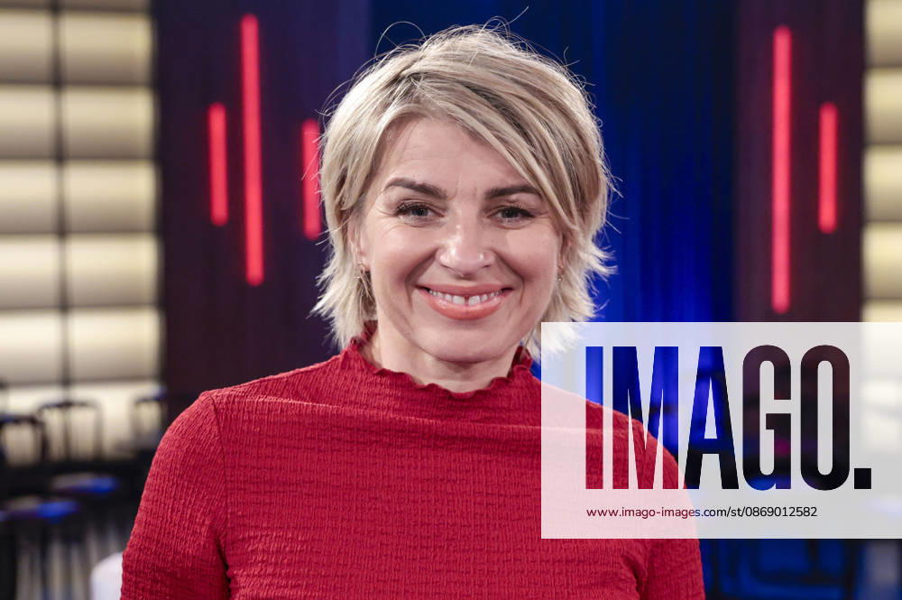 Sabine Heinrich bei der Aufzeichnung der WDR-Talkshow Kölner Treff im WDR Studio BS 3. Köln