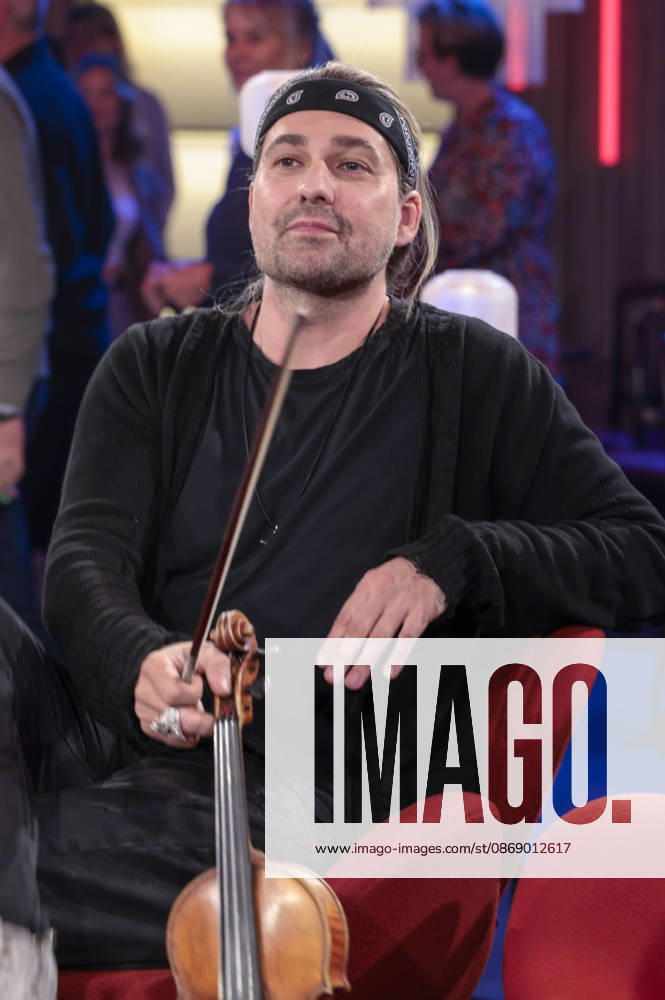 David Garrett bei der Aufzeichnung der WDR-Talkshow Kölner Treff im WDR Studio BS 3. Köln