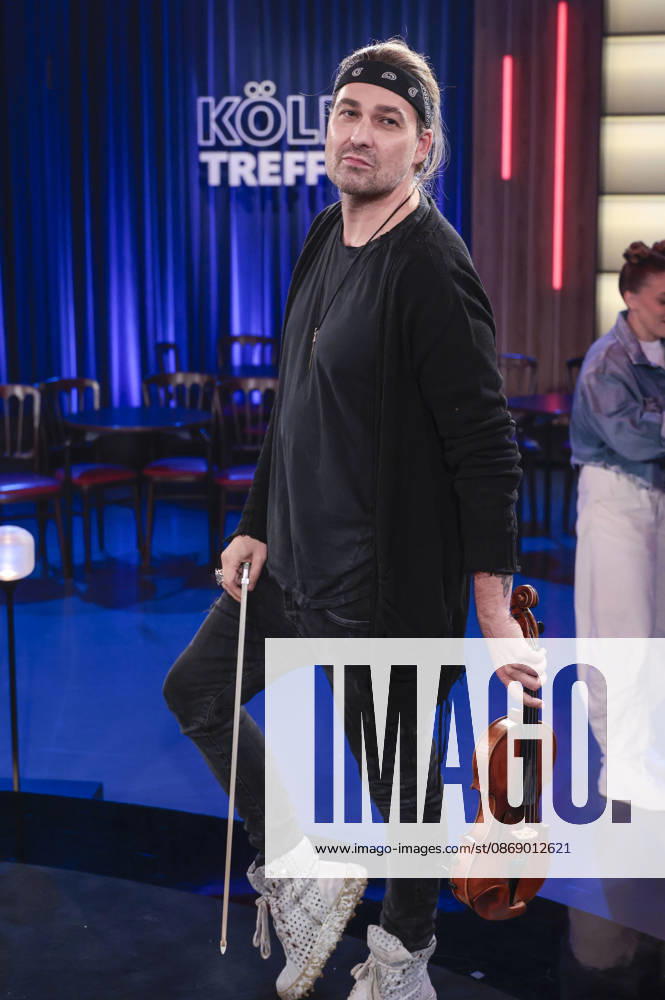 David Garrett bei der Aufzeichnung der WDR-Talkshow Kölner Treff im WDR Studio BS 3. Köln