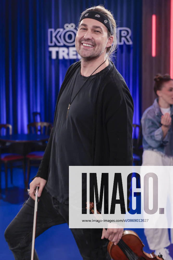 David Garrett bei der Aufzeichnung der WDR-Talkshow Kölner Treff im WDR Studio BS 3. Köln