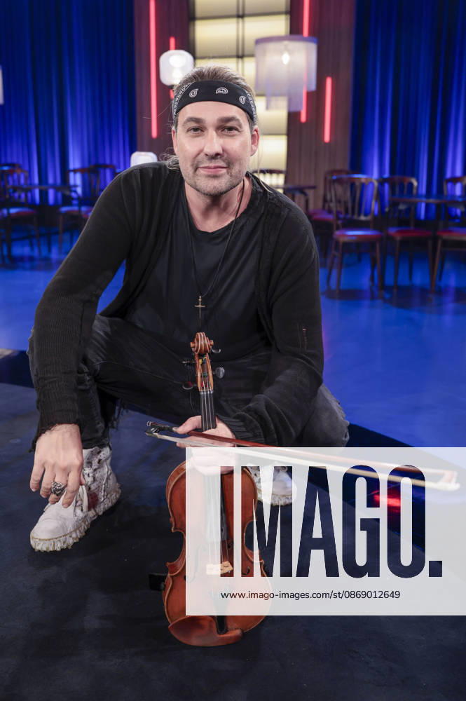 David Garrett bei der Aufzeichnung der WDR-Talkshow Kölner Treff im WDR Studio BS 3. Köln