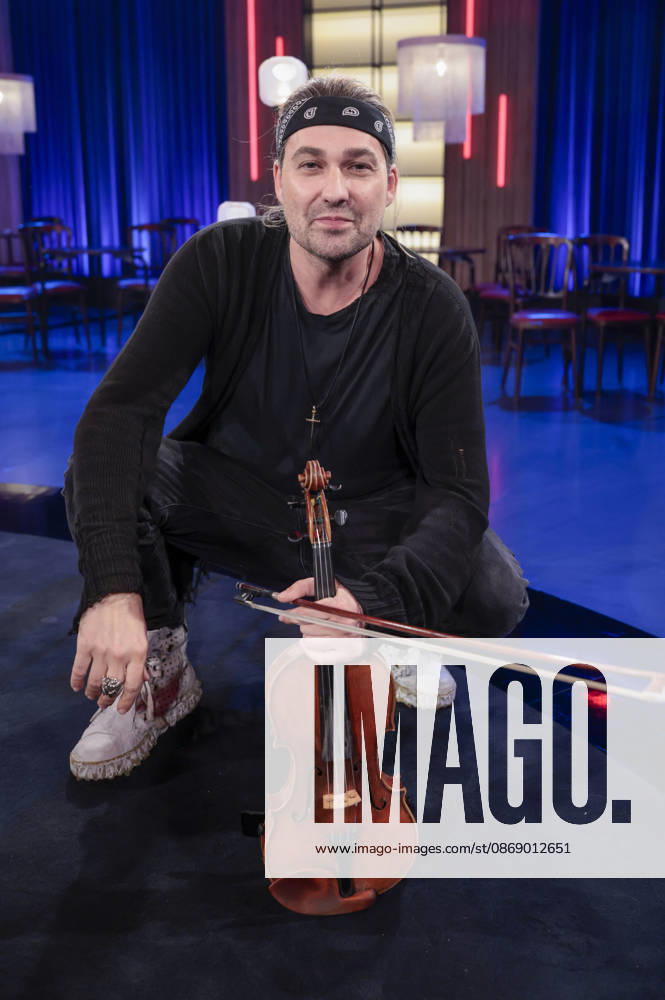 David Garrett bei der Aufzeichnung der WDR-Talkshow Kölner Treff im WDR Studio BS 3. Köln
