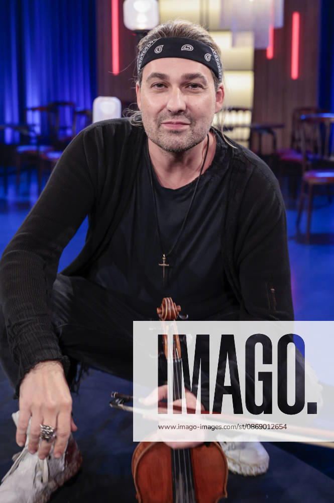 David Garrett bei der Aufzeichnung der WDR-Talkshow Kölner Treff im WDR Studio BS 3. Köln