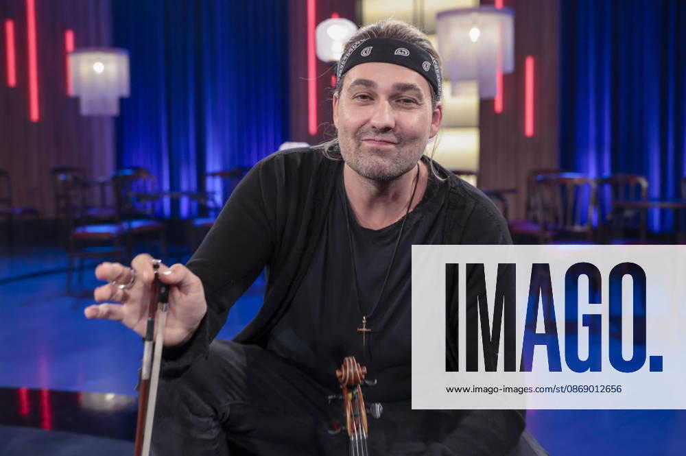 David Garrett bei der Aufzeichnung der WDR-Talkshow Kölner Treff im WDR Studio BS 3. Köln