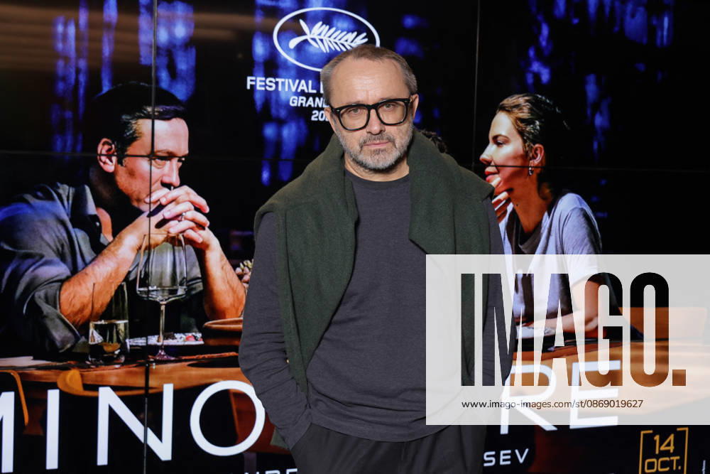 Exclusive - Minotaure Premiere - Paris Exclusive - Andrei Zviaguintsev attends the photocall for the premiere of The Minotaure held at the UGC Les Halles Cinema in Paris, France on October 8, 2026. Photo by David Boyer ABACAPRESS.COM Paris France