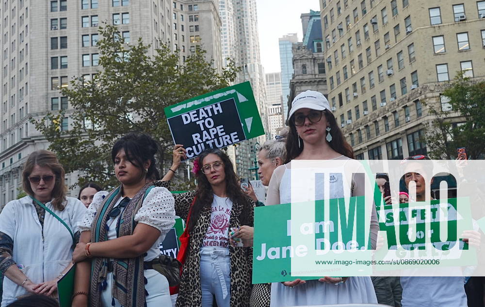 Stop sexual violence day of action rally takes place in Manhattan s Foley Square following Cornell lawsuit NEW YORK, UNITED STATES - OCTOBER 08: A Stop sexual violence day of action rally takes place in Foley Square, Manhattan, on Thursday, October 8, 2026, in the wake of Cornell University rape accusations in New York City, U.S. Selcuk Acar Anadolu New York United States. Editorial use only. Please get in touch for any other usage.