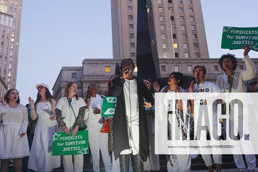 Stop sexual violence day of action rally takes place in Manhattan s Foley Square following Cornell lawsuit NEW YORK, UNITED STATES - OCTOBER 08: A Stop sexual violence day of action rally takes place in Foley Square, Manhattan, on Thursday, October 8, 2026, in the wake of Cornell University rape accusations in New York City, U.S. Selcuk Acar Anadolu New York United States. Editorial use only. Please get in touch for any other usage.