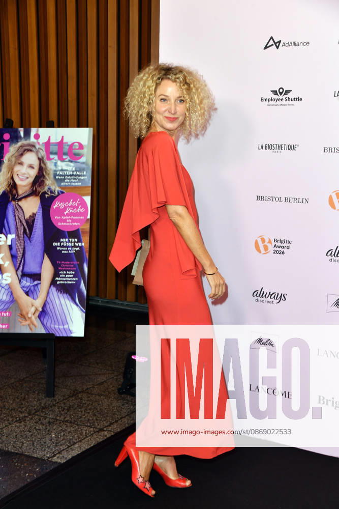 Aline von Drateln bei der Verleihung der Brigitte Award 2026 im Kino International in Berlin am 08.10.2026