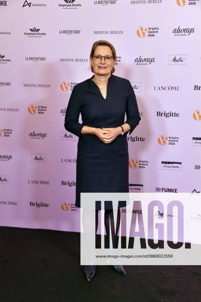 Stefanie Hubig (Bundesministerin für Justiz und Verbraucherschutz) bei der Verleihung der Brigitte Award 2026 im Kino International in Berlin am 08.10.2026