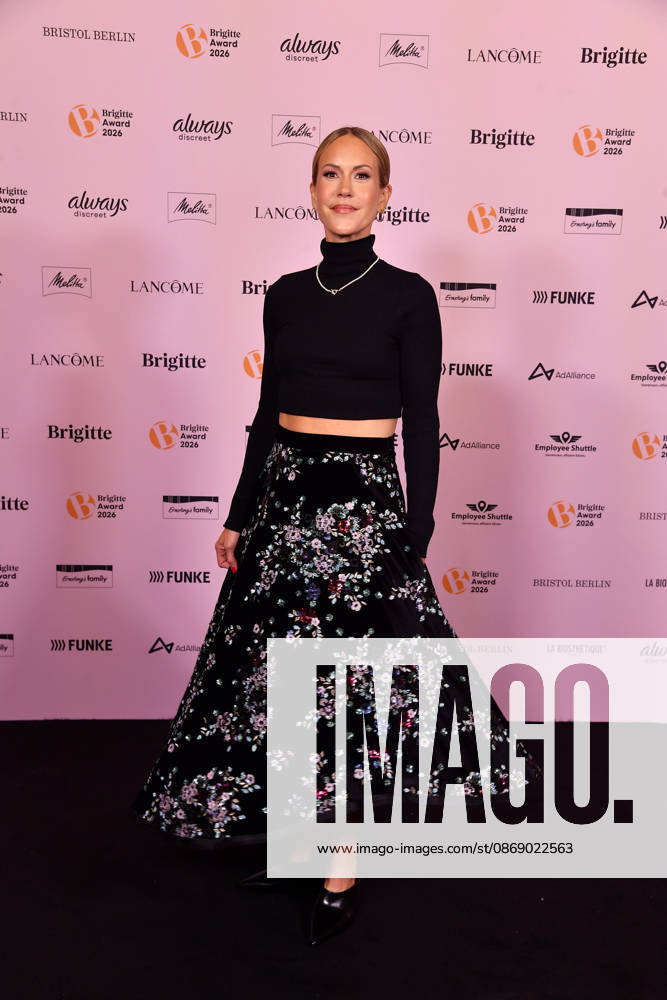 Wolke Hegenbarth bei der Verleihung der Brigitte Award 2026 im Kino International in Berlin am 08.10.2026