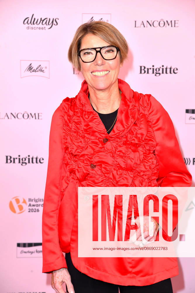 Bettina Böttinger bei der Verleihung der Brigitte Award 2026 im Kino International in Berlin am 08.10.2026