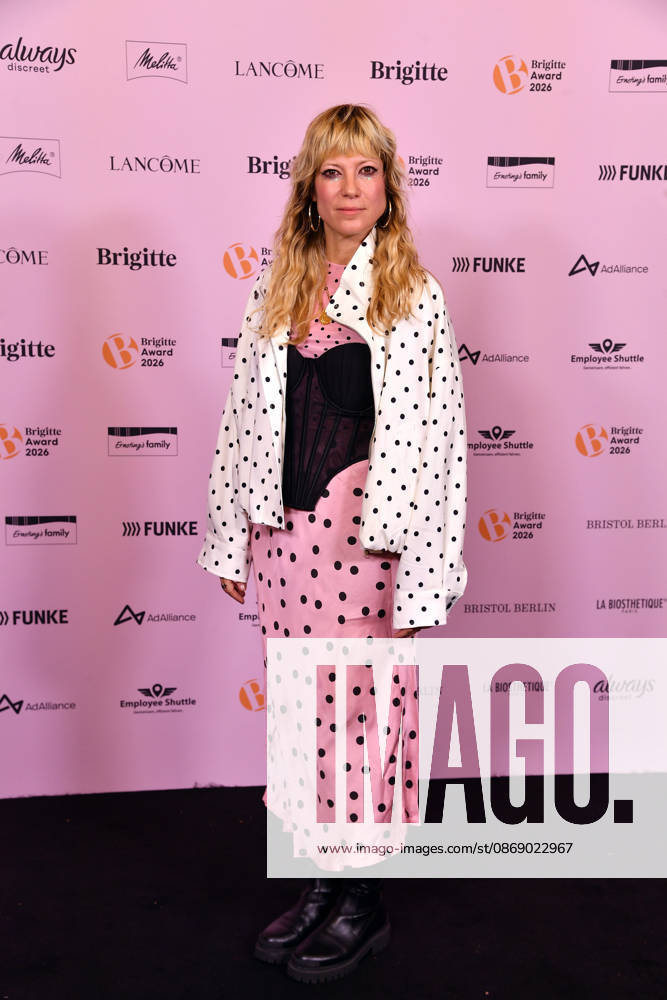 Mieze Katz (bürgerlich Maria Mummert) bei der Verleihung der Brigitte Award 2026 im Kino International in Berlin am 08.10.2026