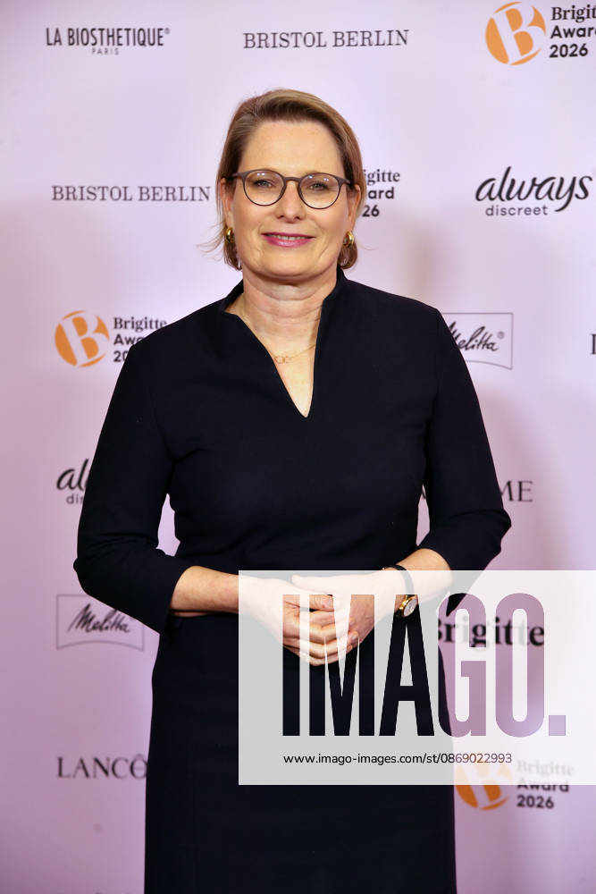 Stefanie Hubig (Bundesministerin für Justiz und Verbraucherschutz) bei der Verleihung der Brigitte Award 2026 im Kino International in Berlin am 08.10.2026
