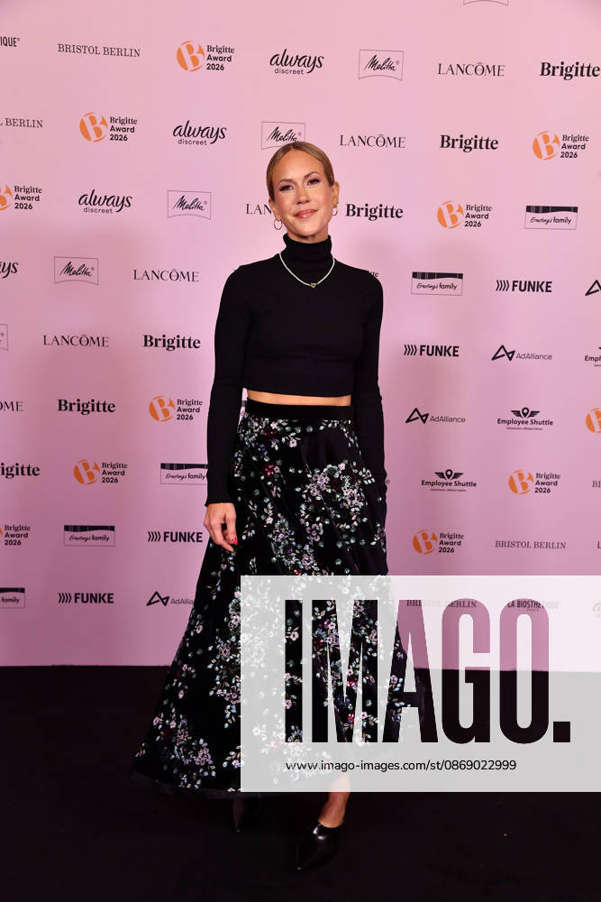 Wolke Hegenbarth bei der Verleihung der Brigitte Award 2026 im Kino International in Berlin am 08.10.2026