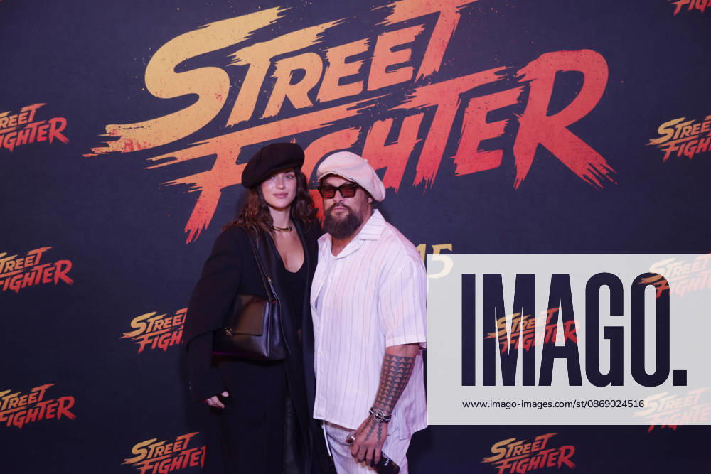 Street Fighter Red Carpet And Fan Event in Mexico City Actor Jason Momoa and Adria Arjona attend the official red carpet and fan event for the upcoming live-action film Street Fighter at Cinà polis Universidad on October 08, 2026 in Mexico City, Mexico. (Photo by Ismael Rosas Eyepix Group)