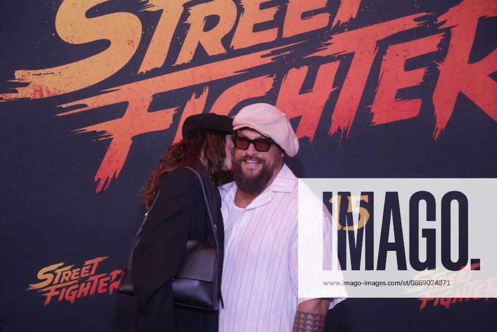 Street Fighter Red Carpet And Fan Event in Mexico City Actor Jason Momoa and Adria Arjona attend the official red carpet and fan event for the upcoming live-action film Street Fighter at Cinà polis Universidad on October 08, 2026 in Mexico City, Mexico. (Photo by Ismael Rosas Eyepix Group)