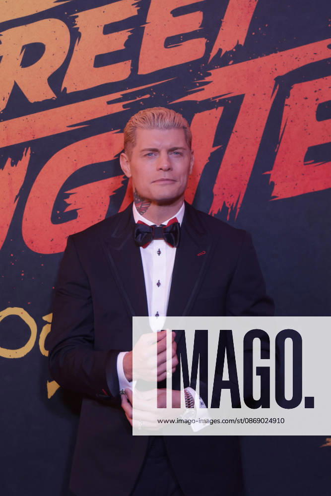 Street Fighter Red Carpet And Fan Event in Mexico City WWE wrestler Cody Rhodes attends the official red carpet and fan event for the upcoming live-action film Street Fighter at Cinà polis Universidad on October 08, 2026 in Mexico City, Mexico. (Photo by Ismael Rosas Eyepix Group)