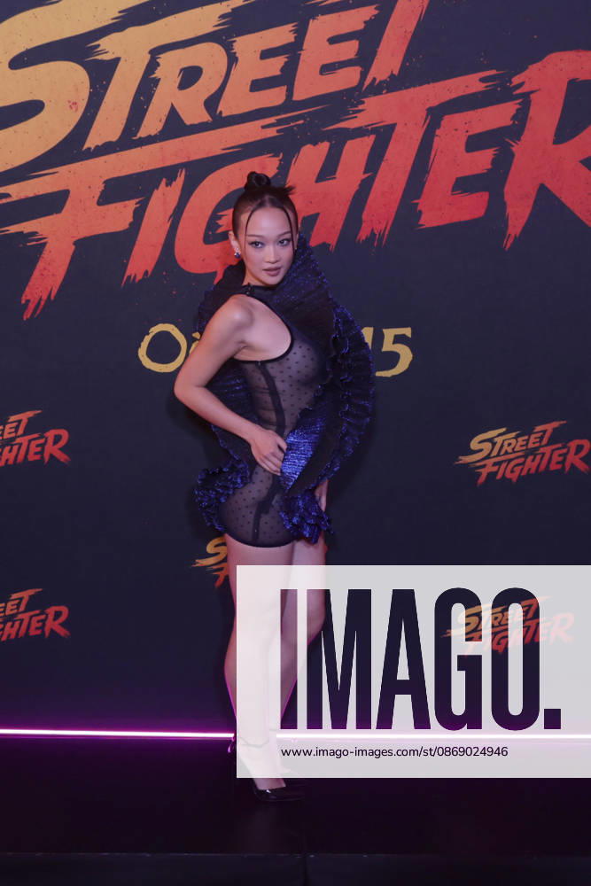 Street Fighter Red Carpet And Fan Event in Mexico City Actress Callina Liang attends the official red carpet and fan event for the upcoming live-action film Street Fighter at Cinà polis Universidad on October 08, 2026 in Mexico City, Mexico. (Photo by Ismael Rosas Eyepix Group)