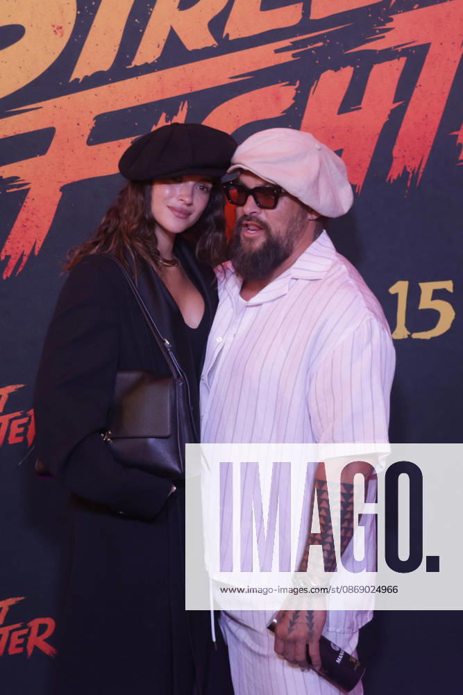 Street Fighter Red Carpet And Fan Event in Mexico City Actor Jason Momoa and Adria Arjona attend the official red carpet and fan event for the upcoming live-action film Street Fighter at Cinà polis Universidad on October 08, 2026 in Mexico City, Mexico. (Photo by Ismael Rosas Eyepix Group)