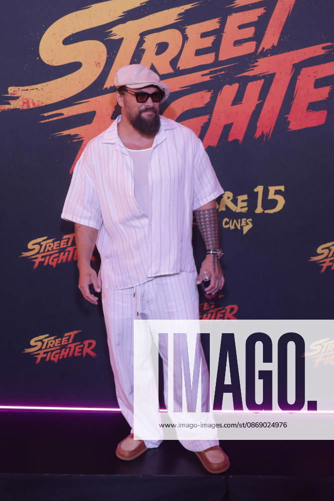 Street Fighter Red Carpet And Fan Event in Mexico City Actor Jason Momoa attends the official red carpet and fan event for the upcoming live-action film Street Fighter at CinÃ polis Universidad on October 08, 2026 in Mexico City, Mexico. (Photo by Ismael Rosas Eyepix Group)