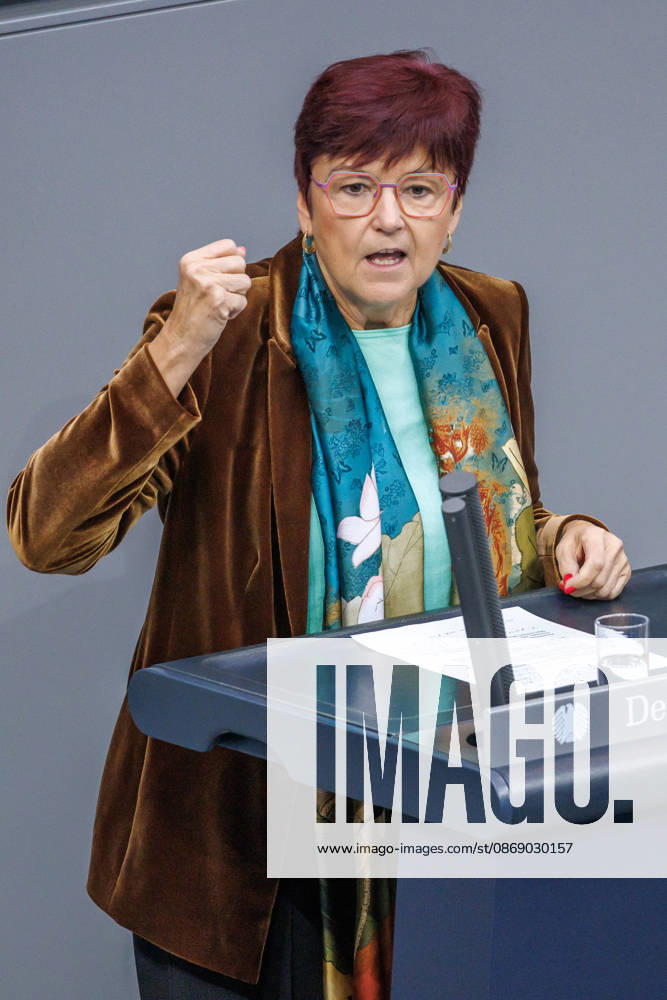 Bundestag Dr. Inge Graeßle (CDU CSU) im Deutschen Bundestag am 09.10.26 in Berlin. Berlin Berlin Deutschland Bundestag