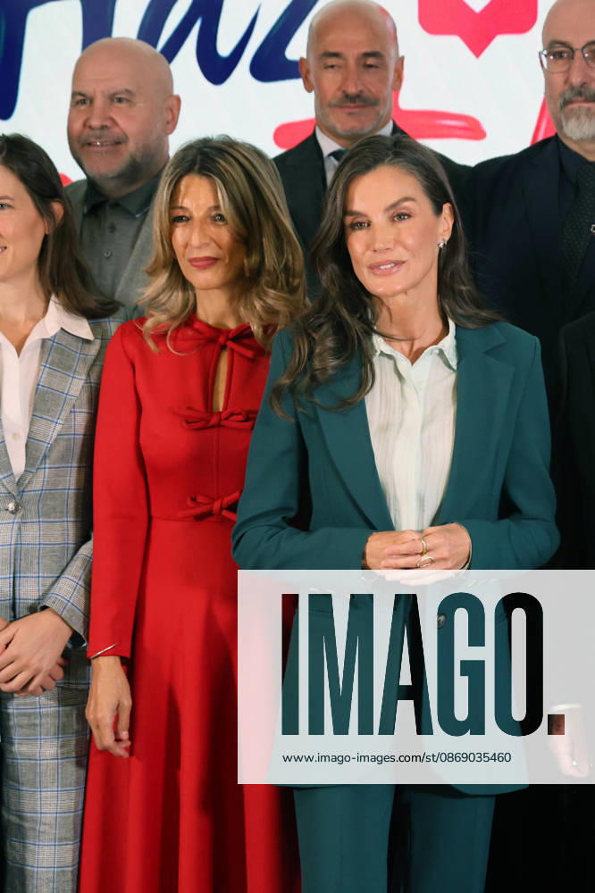 Queen Letizia presides over the official ceremony for World Mental Health Day 2026. The Minister of Labor and Social Economy, Yolanda Díaz, and Queen Letizia pose during the official ceremony for World Mental Health Day 2026, at the Ilunion Atrium Hotel on October 9, 2026, in Madrid, Spain. Organized by the Spanish Mental Health Confederation, the event will be held under the slogan Match Your Mental Health, in collaboration with the Ministry of Social Rights, Consumer Affairs, and the 2030 Agenda and the ONCE Foundation CELEBRITIES QUEEN ROYALTY HEALTH MENTAL HEALTH Raú Madrid Madrid, Spain