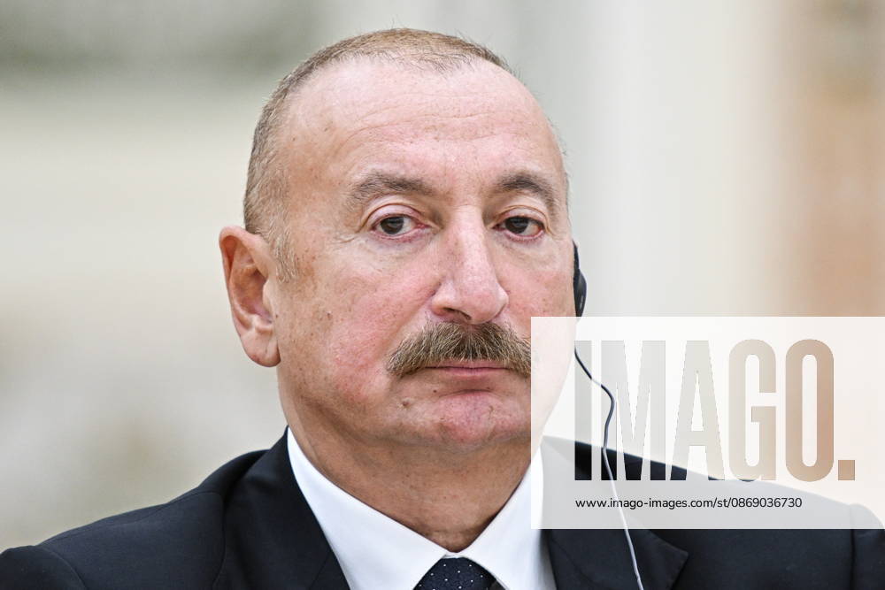 TURKMENISTAN, BALKAN PROVINCE - OCTOBER 9, 2026: Azerbaijan s President Ilham Aliyev attends an expanded meeting of the CIS Council of Heads of State in Turkmenbashi Turkmenistan - ZUMAt113 20261009_zaa_t113_191