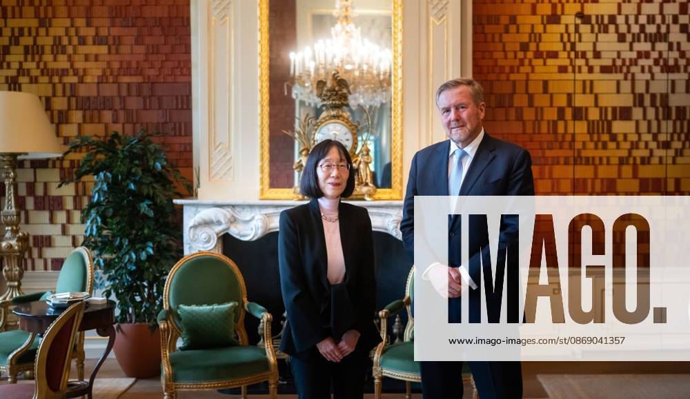 Den Haag, The Netherlands, 2026-10-09 12:29:55 THE HAGUE, 09-10-2026, Huis ten Bosch Palace. King Willem Alexander received in audience Ms. Tomoko Akane, President of the International Criminal Court (ICC), based in The Hague, at Huis ten Bosch Palace in The Hague. PHOTO: NLBeeld POOL Frank van Beek Credit: NL Beeld Patrick van Emst