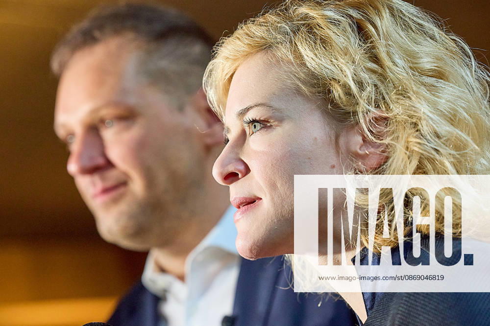 - Wien 09.10.2026 - Nach den gestrigen Entscheidungen um die interimistische Parteiführung der Bundes-SPÖ gab es heute im Hotel Gilbert eine Pressekonferenz der neuen geschäftführenden Dopplspitze der SPÖ die bis Anfang 2027 die Geschäfte leiten wird bis ein neuer SPÖ Bundesparteivorstand gewählt wird. PHOTO: Die Übergangsvorsitzenden der SPÖ, Klubobmann Philip Kucher (L), Frauenchefin Eva-Maria Holzleitner beim Pressegspräch. Vienna (AUSTRIA) - Following yesterday’s decisions regarding the interim leadership of the federal SPÖ, a press conference was held today at the Hotel Gilbert by the SPÖ’s new co-leadership team, which will manage the party’s affairs until early 2027, when a new federal executive committee of the SPÖ is elected.