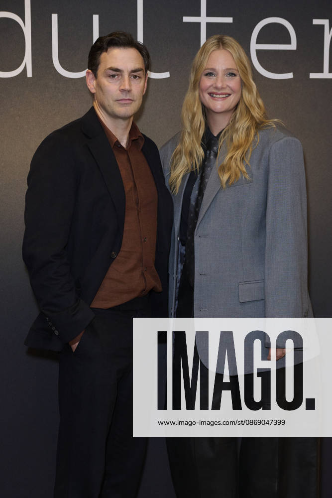 Adultery press screening Matthew McNulty and Romola Garai seen attending the press screening for Adultery produced by Poison Pen Studios in association with ITV Studios for ITV and STV. The series will launch this October and will be available for streaming on ITVX and STV Player. held at the Soho House Hotel, Credit:Alan D West Alan West Avalon UK, London, Soho House Hotel