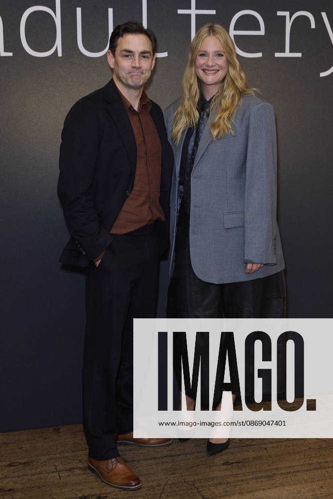 Adultery press screening Matthew McNulty and Romola Garai seen attending the press screening for Adultery produced by Poison Pen Studios in association with ITV Studios for ITV and STV. The series will launch this October and will be available for streaming on ITVX and STV Player. held at the Soho House Hotel, Credit:Alan D West Alan West Avalon UK, London, Soho House Hotel
