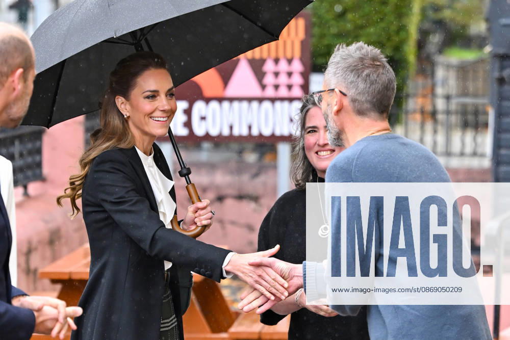 The Prince and Princess of Wales visits The Commons in South Belfast. The Commons is a project that will transform the church at the heart of diverse and vibrant Ormeau Road community into a self sustaining community centre for all Featuring: Catherine, Princess of Wales When: 09 Oct 2026 Credit: Cover Images **NOT AVAILABLE FOR HELLO MAGAZINE** . NOT FOR USE BY NEWSPAPERS BASED IN THE UK.