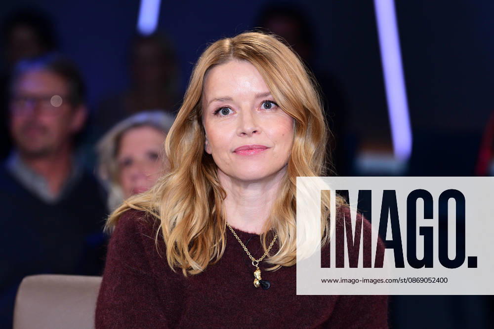 Karoline Schuch during the NDR Talk Show on October 9, 2026 at NDR Studio Lokstedt in Hamburg, Germany NDR Talk Show in Hamburg, Germany