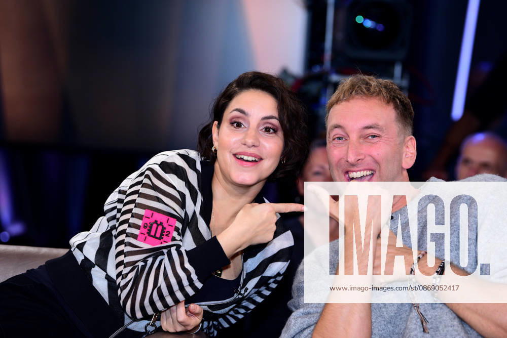 Almila Bagriacik and Freshtorge during the NDR Talk Show on October 9, 2026 at NDR Studio Lokstedt in Hamburg, Germany NDR Talk Show in Hamburg, Germany