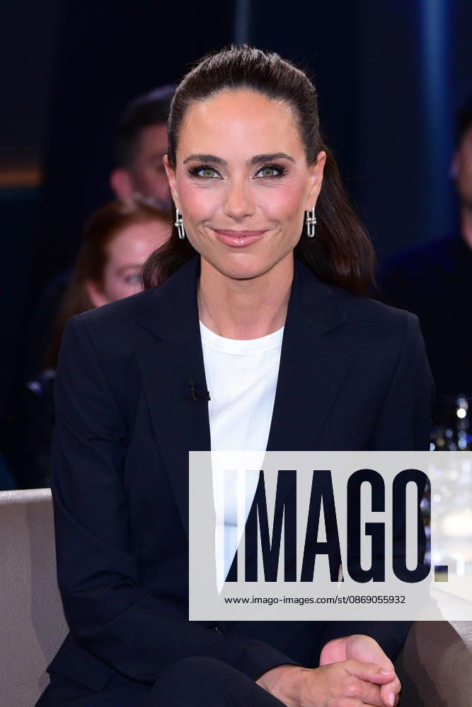 Franca Lehfeldt during the NDR Talk Show on October 9, 2026 at NDR Studio Lokstedt in Hamburg, Germany NDR Talk Show in Hamburg, Germany