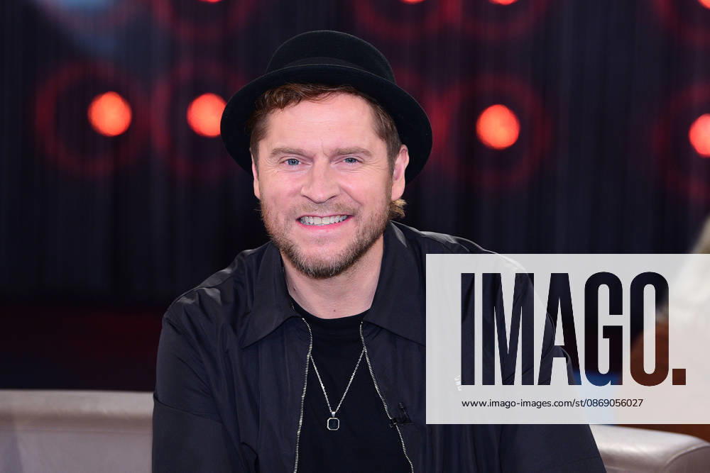 Johannes Oerding during the NDR Talk Show on October 9, 2026 at NDR Studio Lokstedt in Hamburg, Germany NDR Talk Show in Hamburg, Germany