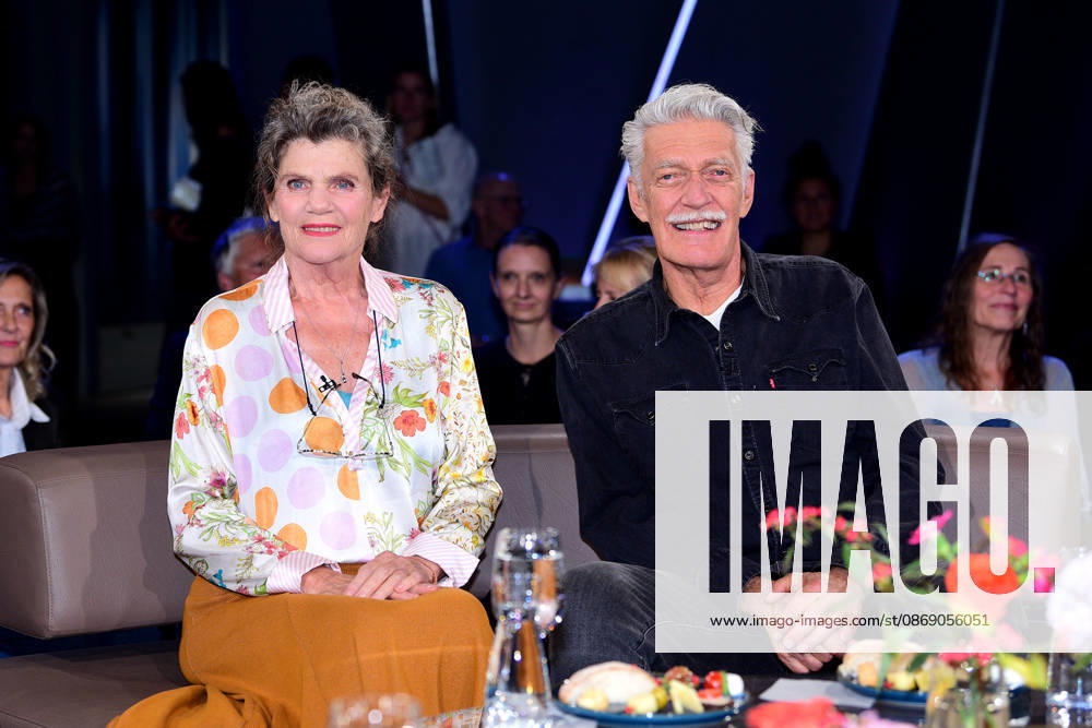 Sonja Moor and Max Moor during the NDR Talk Show on October 9, 2026 at NDR Studio Lokstedt in Hamburg, Germany NDR Talk Show in Hamburg, Germany