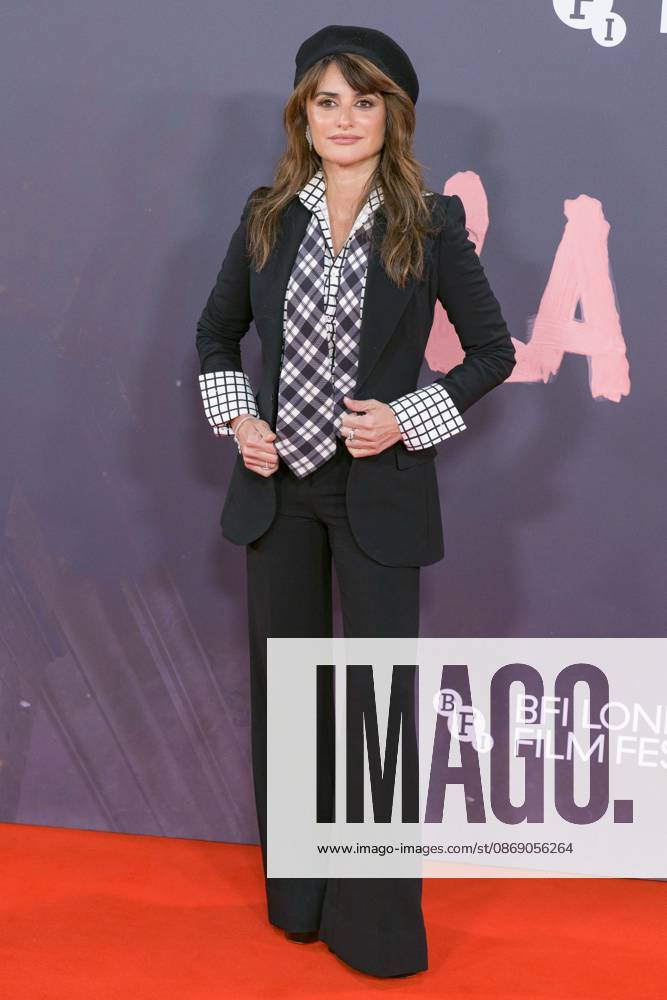 La Bola Negra Film Premiere Penelope Cruz attends the La Bola Negra BFI London Film Festival premiere, at The Royal Festival Hall, BFI Southbank, London. 8th October 2026.