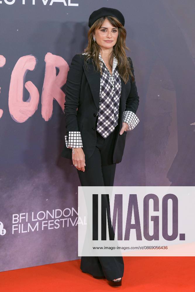 La Bola Negra Film Premiere Penelope Cruz attends the La Bola Negra BFI London Film Festival premiere, at The Royal Festival Hall, BFI Southbank, London. 8th October 2026.