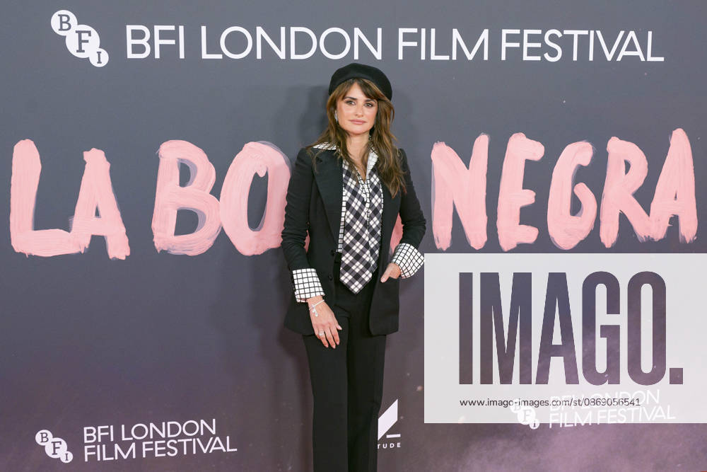 La Bola Negra Film Premiere Penelope Cruz attends the La Bola Negra BFI London Film Festival premiere, at The Royal Festival Hall, BFI Southbank, London. 8th October 2026.