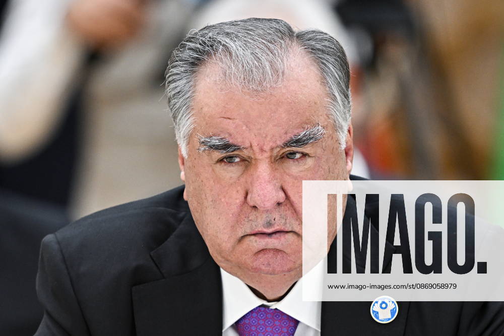 TURKMENISTAN, BALKAN PROVINCE - OCTOBER 9, 2026: Tajikistan s President Emomali Rahmon attends an expanded meeting of the CIS Council of Heads of State in Turkmenbashi Turkmenistan - ZUMAt113 20261009_zaa_t113_566
