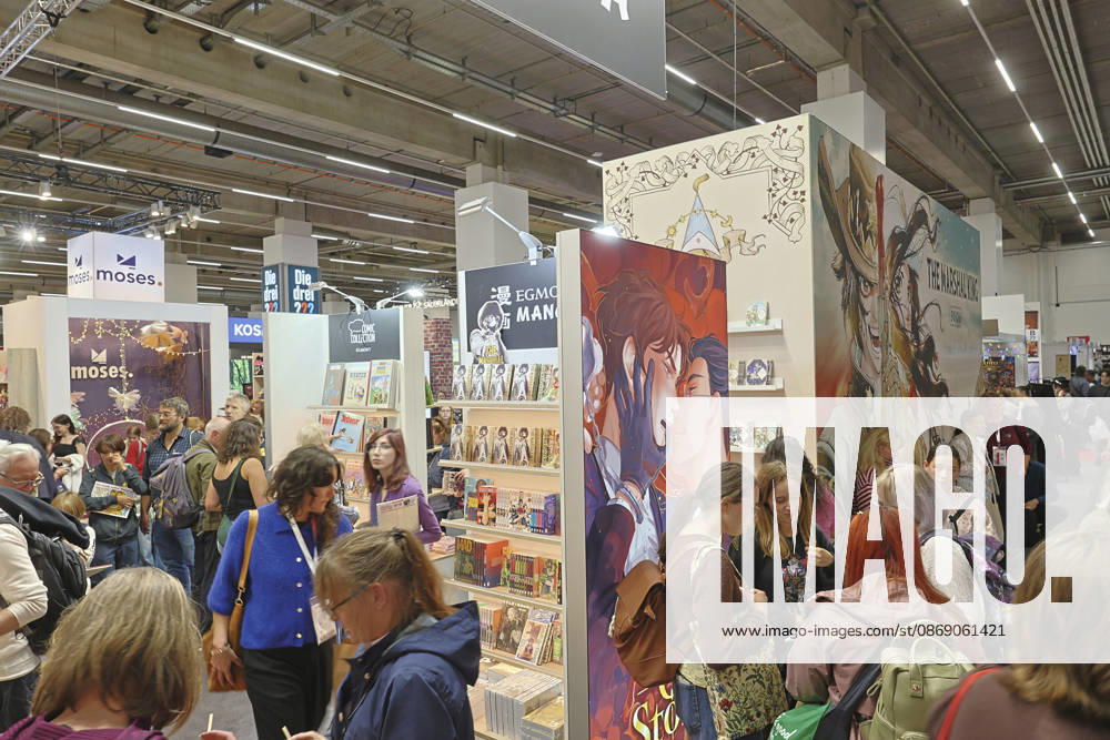 Frankfurt Impressionen 09.10.2026 Die 78. Frankfurter Buchmesse öffnet heute die Tore für alle Besucher - Messestand Mange in Halle 4.0 Frankfurt (Main) Hessen Deutschland