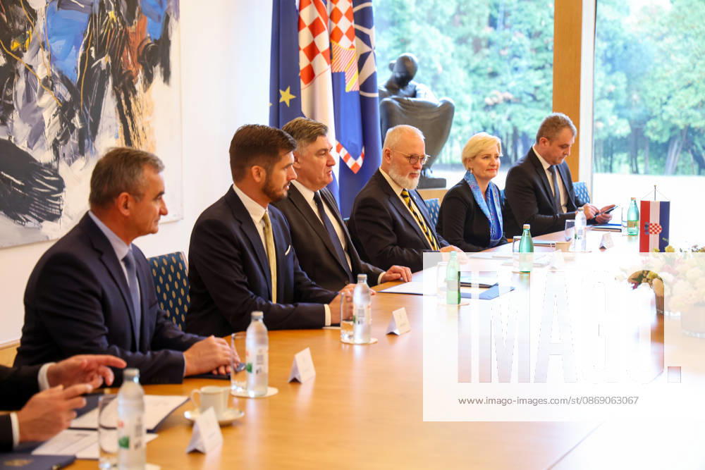Croatian President Milanovic hosts South Korean parliament speaker Croatian President Zoran Milanovic hosted Cho Jeong-sik, Speaker of the National Assembly of the Republic of Korea, in Zagreb, Croatia on October 9, 2026. MatijaxHabljak PIXSELL