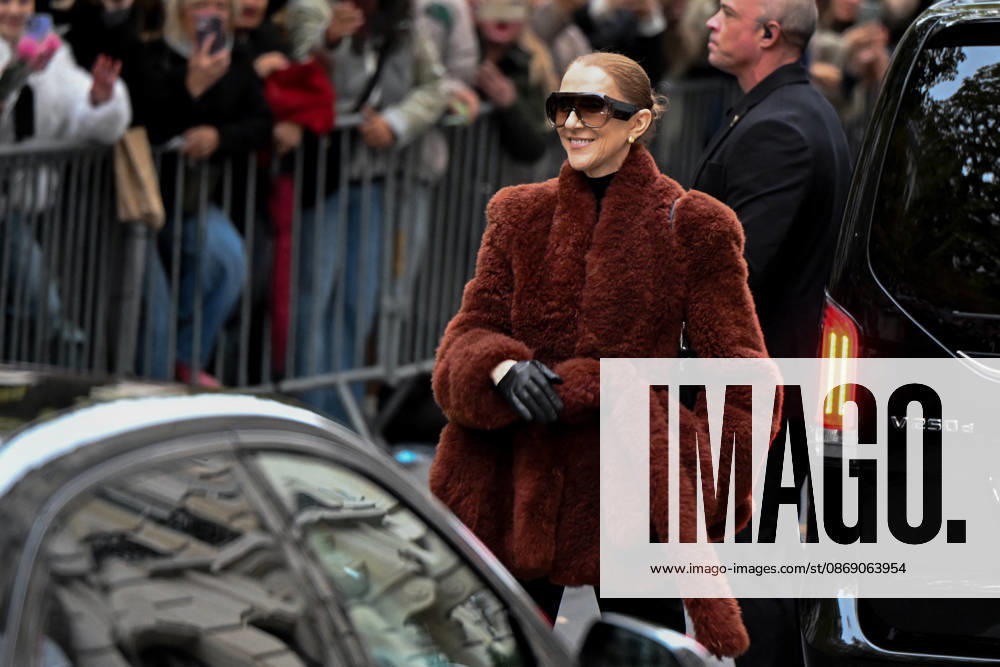 Celine Dion Leaves Her Hotel - Paris Celine Dion spend time with fans before going to the venue, at the Hotel Royal Monceau in Paris, France, on October 9, 2026. Photo by Lionel Urman ABACAPRESS.COM Paris France