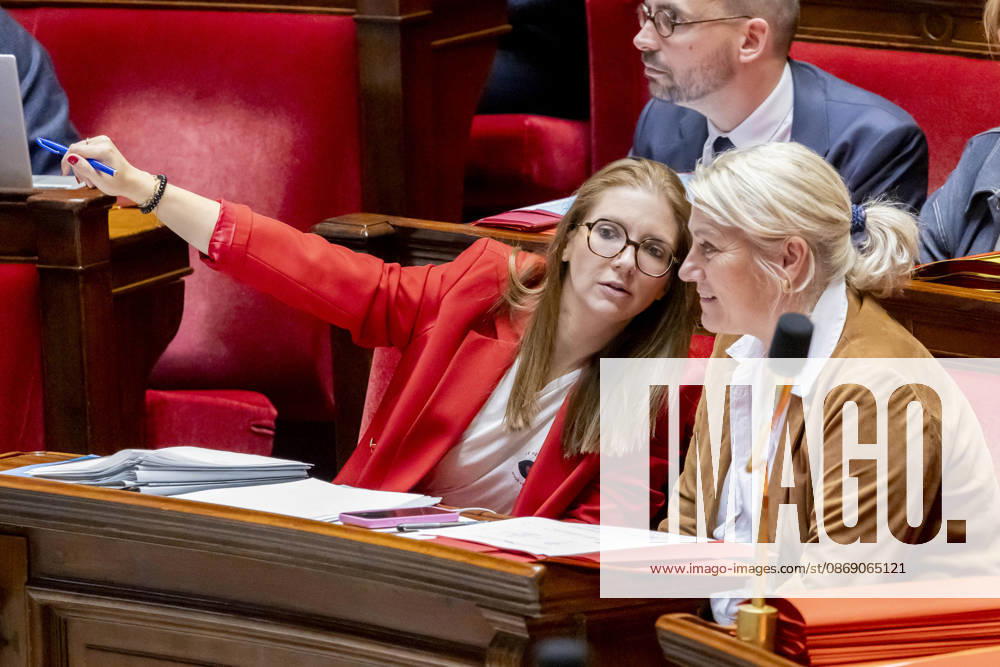 Paris, France le 9 Octobre, 2026 - Examen en seance a l assemblee nationale de la proposition de loi apportant une reponse integrale au phenomene des violences sexuelles et sexistes contre les femmes et les enfants - Stephanie Rist, Aurore Berge POLITIQUE, ASSEMBLEE NATIONALE, EXAMEN DE LOI, LEGISLATIF, LOI INTEGRALE, VIOLENCES SEXUELLES